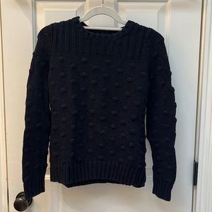 Navy blue Vince Camino crew neck sweater